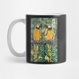 Blue and Gold Macaws #2 Mug